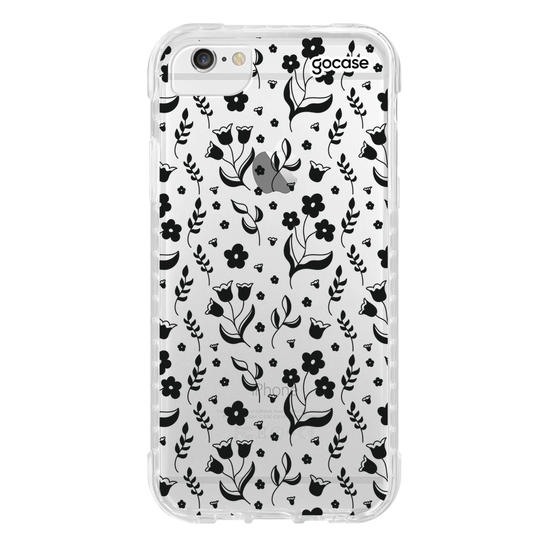 Capinha para celular  Pattern Flores Minimalistas