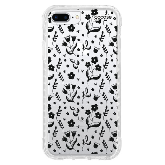 Capinha para celular  Pattern Flores Minimalistas