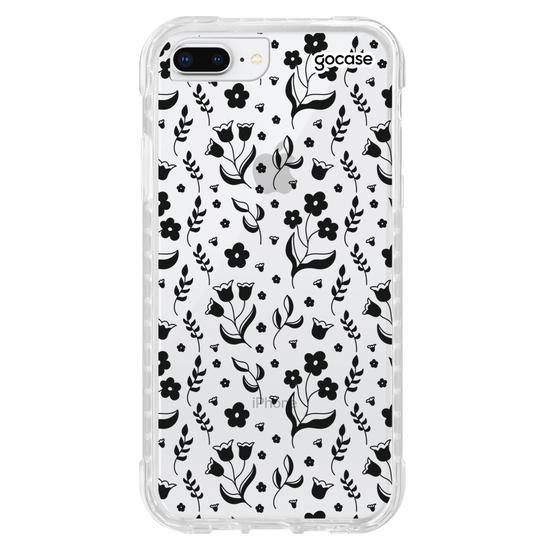 Capinha para celular  Pattern Flores Minimalistas