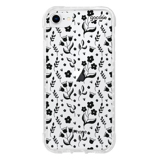Capinha para celular  Pattern Flores Minimalistas