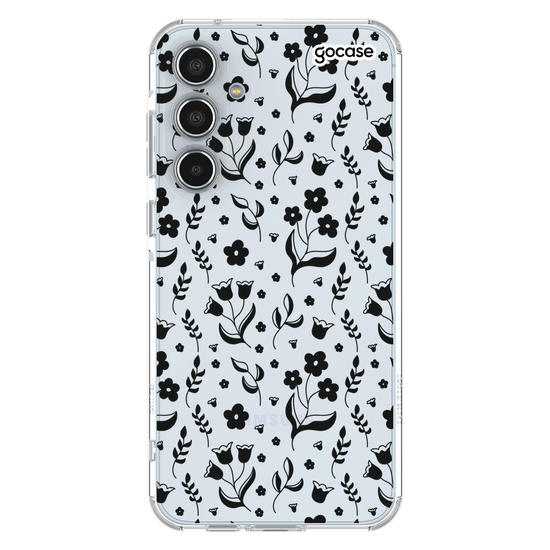 Capinha para celular  Pattern Flores Minimalistas