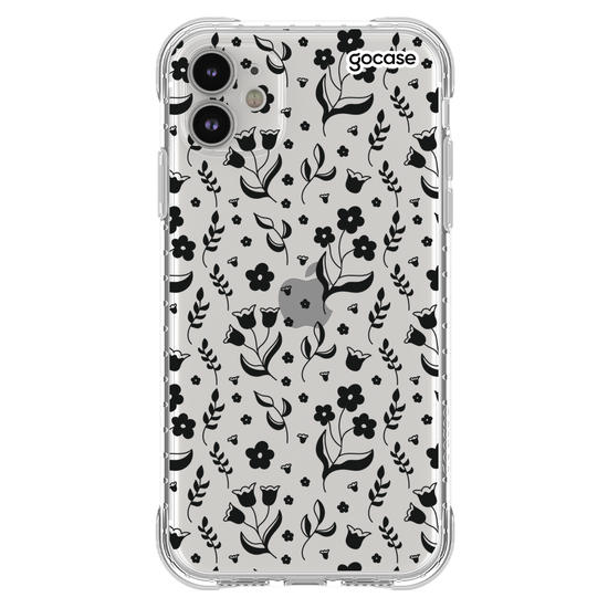 Capinha para celular  Pattern Flores Minimalistas