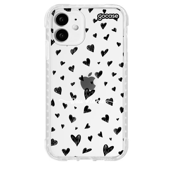 Capinha para celular Pattern Heart