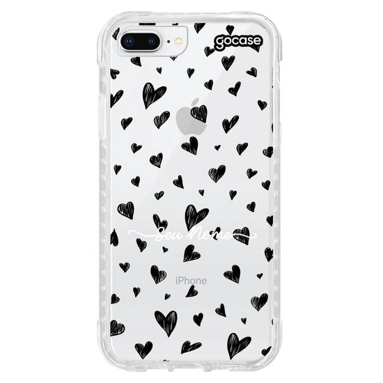 Capinha para celular Pattern Heart