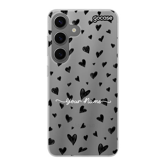 Pattern Heart Phone Case