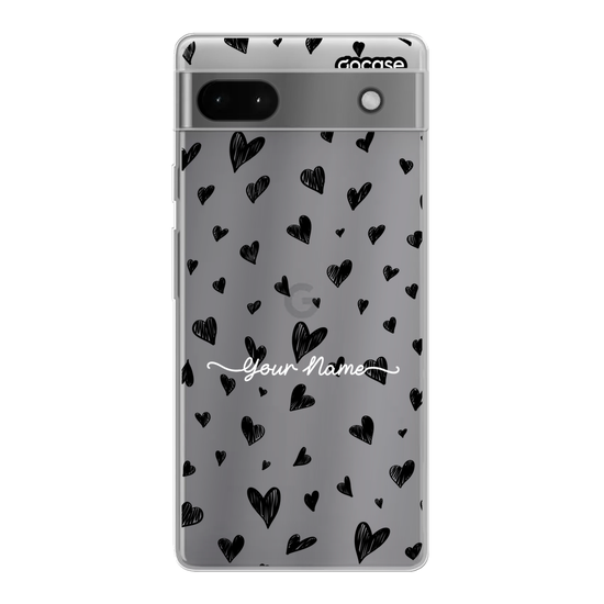 Pattern Heart Phone Case