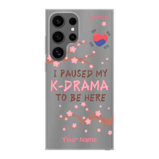 Paused my K-Drama Phone Case