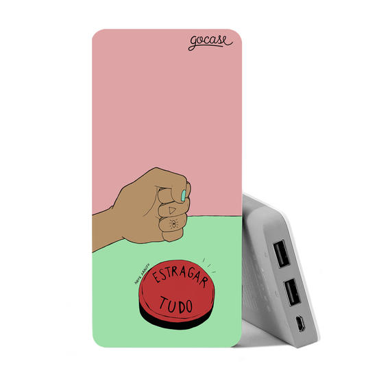 Carregador Portátil Power Bank (10000mAh) - Estragar Tudo