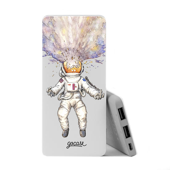 Power Bank Slim Portable Charger (5000mAh)  - Astronaut