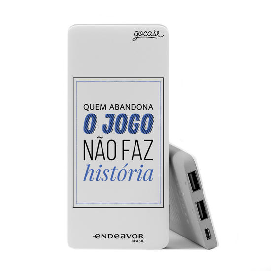 Power Bank Slim Portable Charger (5000mAh) - Faz História