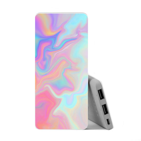 Carregador Portátil Power Bank Slim (5000mAh) - Inicial Vibe Colorida