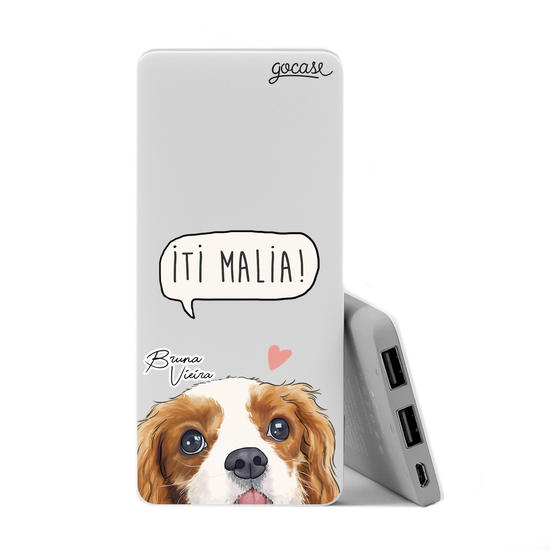 Power Bank Slim Portable Charger (5000mAh) - Iti Malia by Bruna Vieira