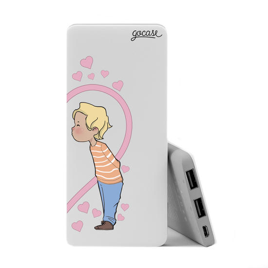 Power Bank Slim Portable Charger (5000mAh) - Namoradinho Direita