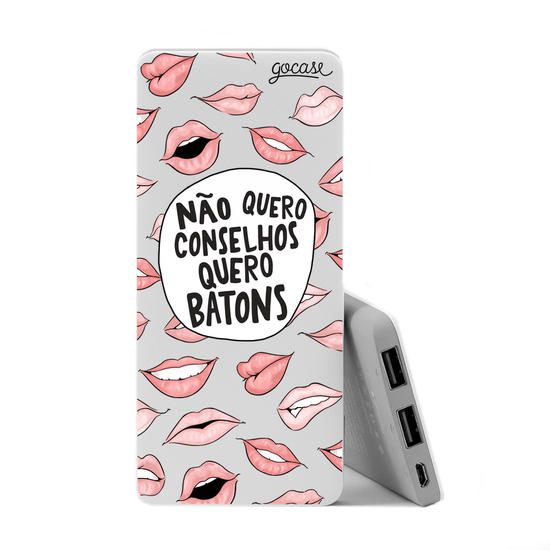 Power Bank Slim Portable Charger (5000mAh) - Quero Batons