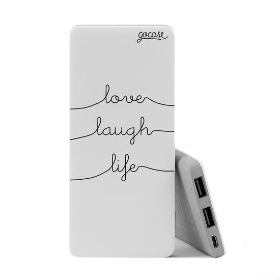 Power Bank Slim Portable Charger (5000mAh)  - Love Laugh Life
