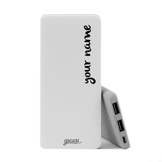 Power Bank Slim Portable Charger (5000mAh)  - Power Bank With a Name