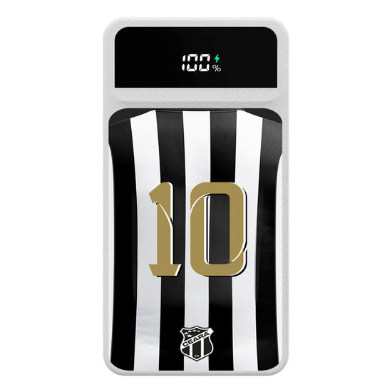 Carregador Portátil Turbo 10000mah - Ceará Uniforme 1 2022 Personalizado