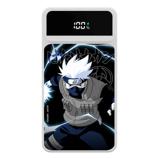 Carregador Portátil Turbo 10000mah - Naruto - Kakashi Chidori