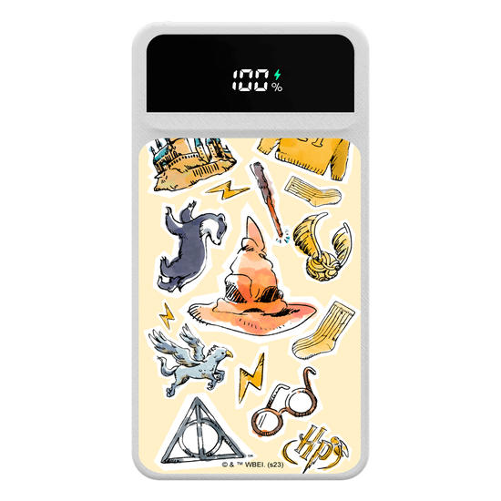 Carregador Portátil Turbo 10000mah - Harry Potter - Lufa-Lufa Watercolor