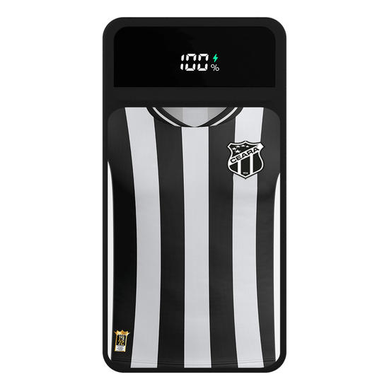 Carregador Portátil Turbo 10000mah Preto - Ceará - Uniforme 1 2022