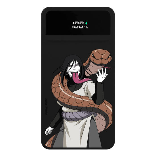 Carregador Portátil Turbo 10000mah Preto - Naruto - Orochimaru
