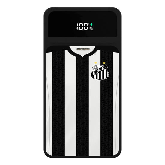 Carregador Portátil Turbo 10000mah Preto - Santos - Uniforme 2 2022