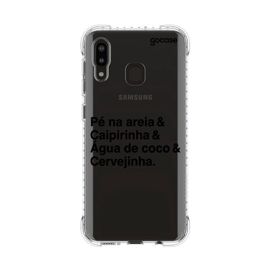 Capinha para celular  Pé na Areia