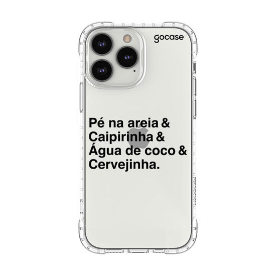 Capinha para celular  Pé na Areia