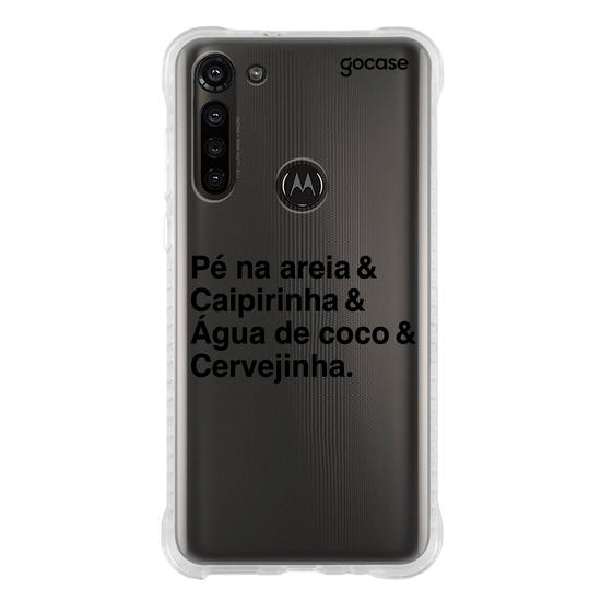 Capinha para celular  Pé na Areia