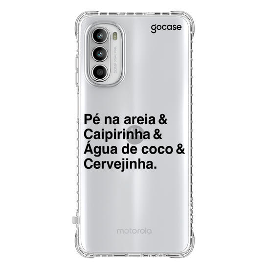 Capinha para celular  Pé na Areia