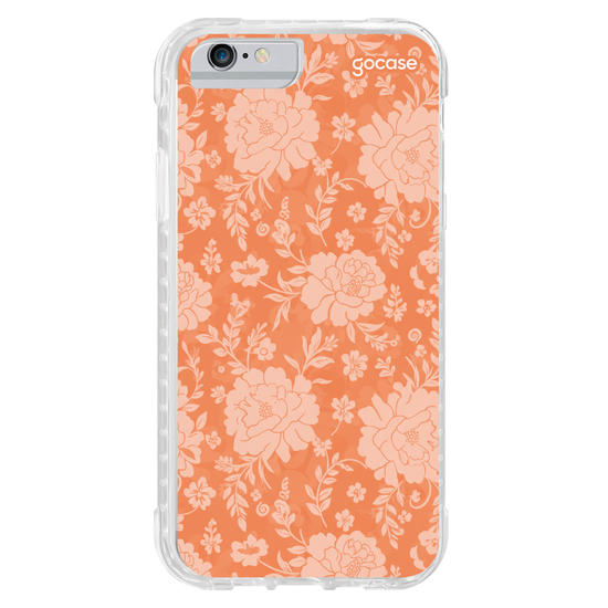 Capinha para celular  Peach Peonies