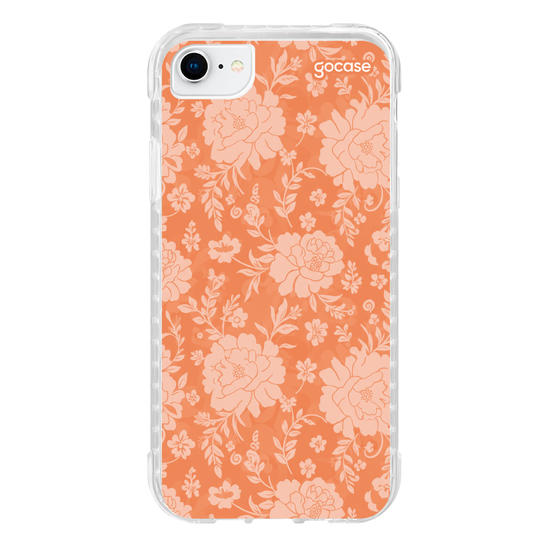 Capinha para celular  Peach Peonies