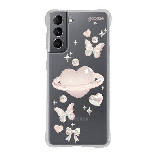 Capinha para celular  Pearl Heart