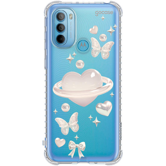 Capinha para celular  Pearl Heart
