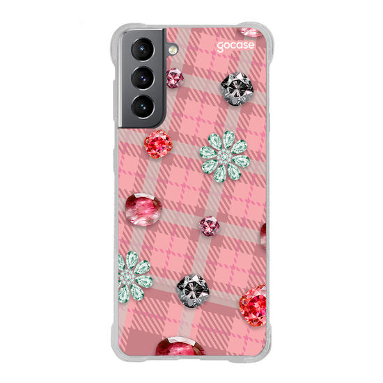 Capinha para celular Pedraria Xadrez