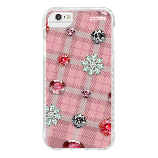Capinha para celular Pedraria Xadrez