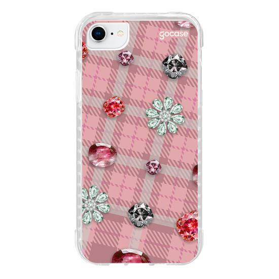 Capinha para celular Pedraria Xadrez