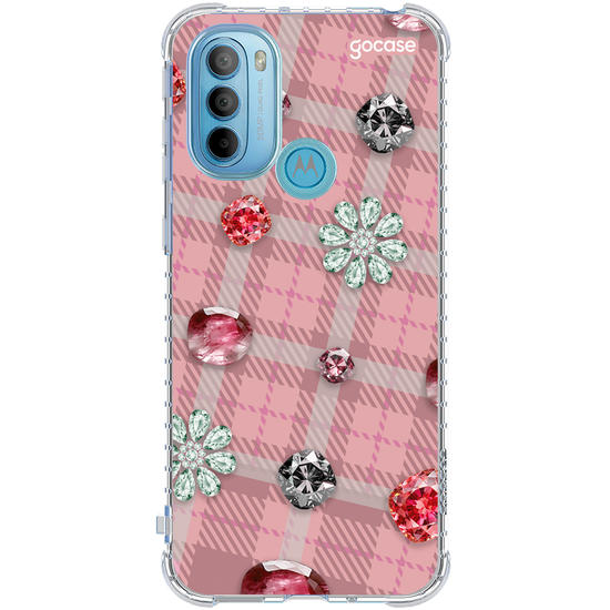 Capinha para celular Pedraria Xadrez