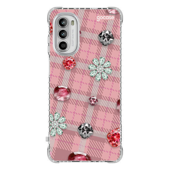 Capinha para celular Pedraria Xadrez