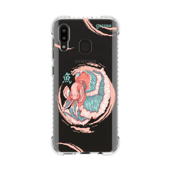 Capinha para celular  Peixe Beta Japonês