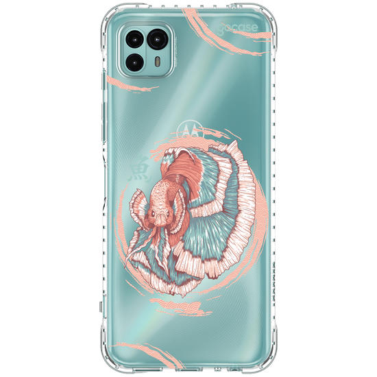 Capinha para celular  Peixe Beta Japonês