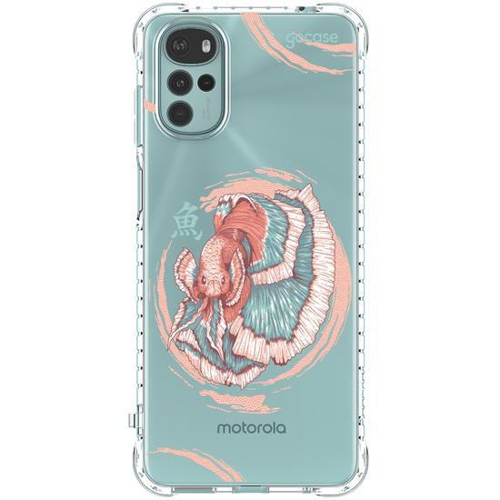Capinha para celular  Peixe Beta Japonês