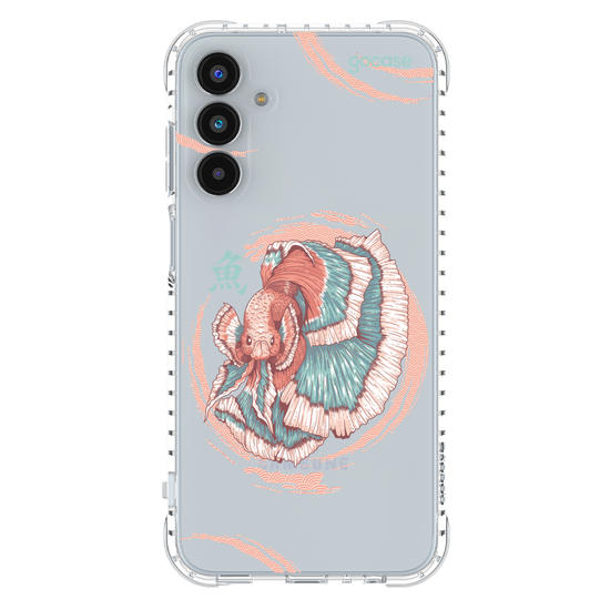 Capinha para celular  Peixe Beta Japonês
