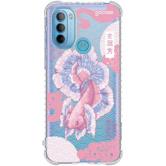 Capinha para celular  Peixe Betta Oriental