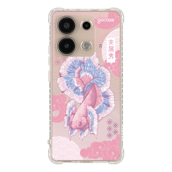 Capinha para celular  Peixe Betta Oriental