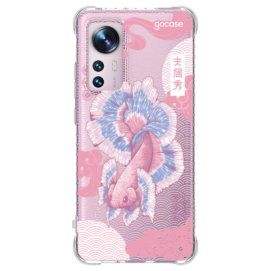 Capinha para celular  Peixe Betta Oriental