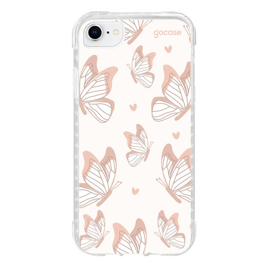 Capinha para celular  Peônias Rosé