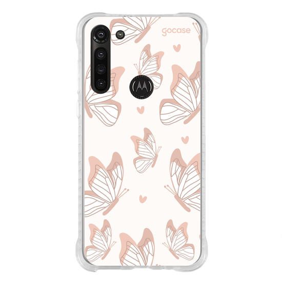 Capinha para celular  Peônias Rosé