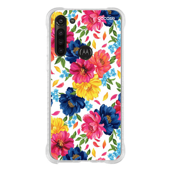 Capinha para celular  Peônias Vibrantes