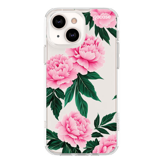 Capinha para celular  Peônias